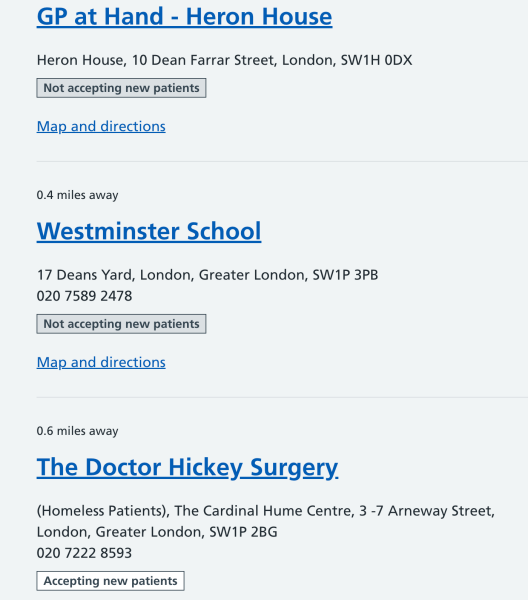 To think Rishi has made it clear he has private health provision