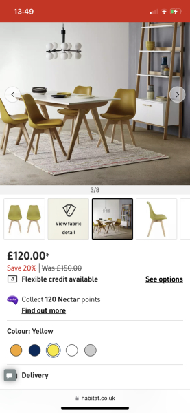 Dining chairs