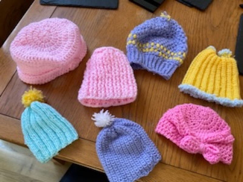 Are these baby hats good enough to sell on a charity stall.