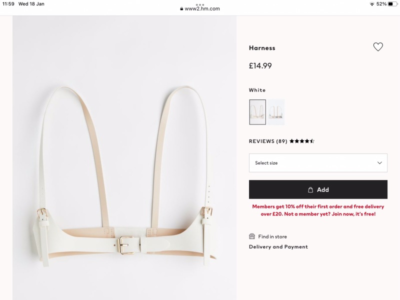 Harness?!