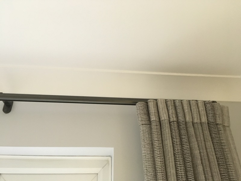 Curtain track or pole?