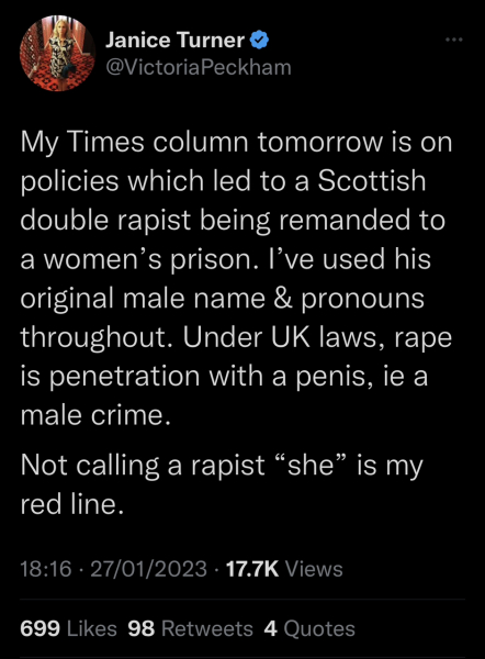 'Breaking' - Transgender rapist won’t be imprisoned in Scotland’s all-women jail, Nicola Sturgeon tells MSPs