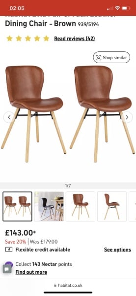 Dining chairs