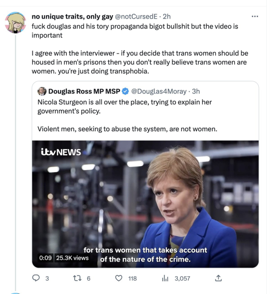 Sturgeon getting an absolute grilling on Channel 4 News
