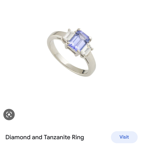 Side stones engagement ring 