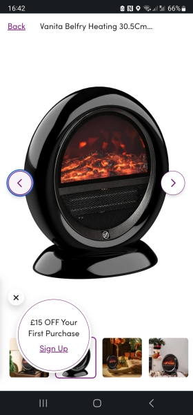 What is this, in this fireplace?