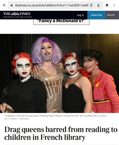 Drag Queen Story Hour in France