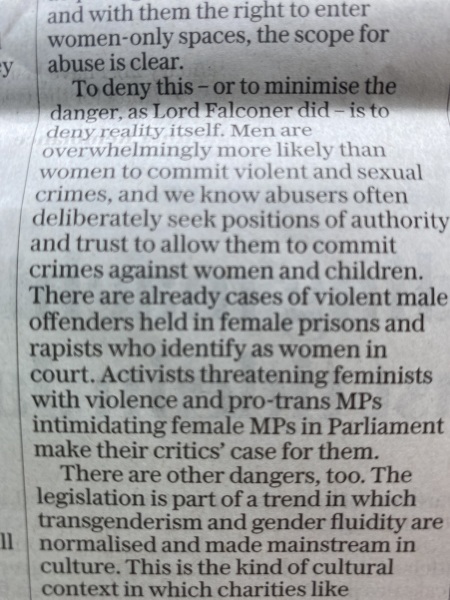 Nick Timothy in the Telegraph on the GRR