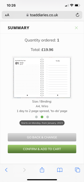 Does this diary/planner exist?