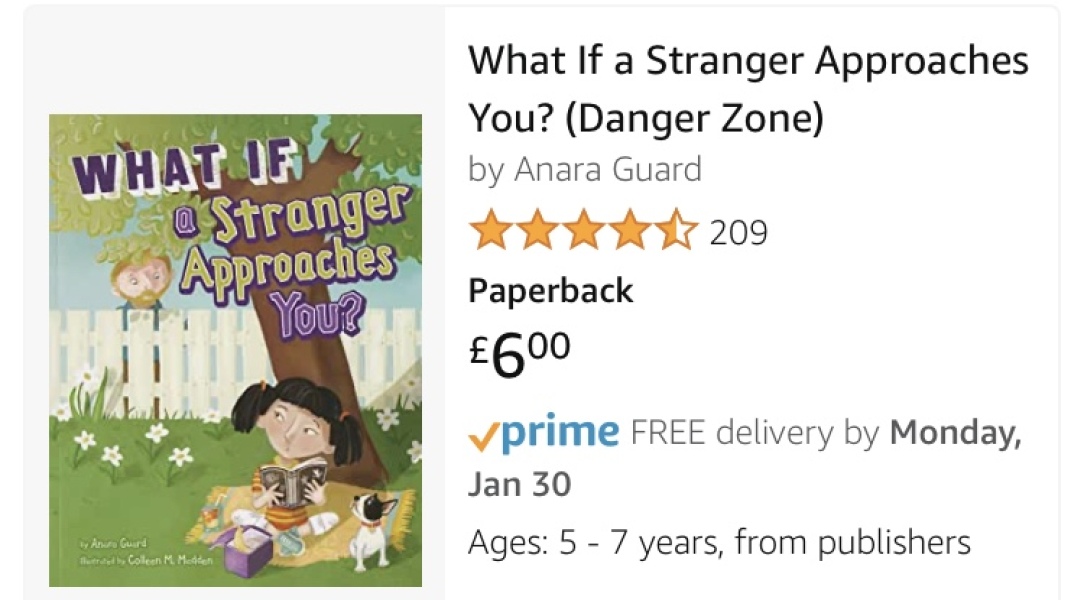 Stranger danger and why questions.