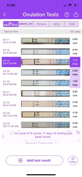 10DPO LH risen?