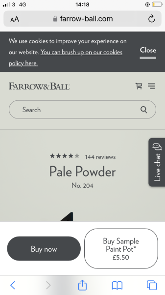 Coloured skirting boards and trim 