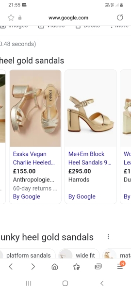 Shoes needed to go with a dress