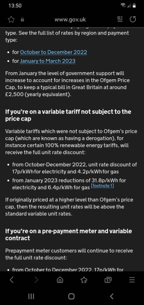 So what are your energy bills this month? 