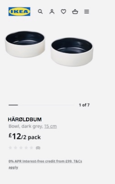 We had to buy our Notts Cott furniture from Ikea on M's credit card- boo hoo