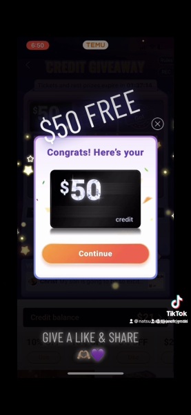 Freebies and free money