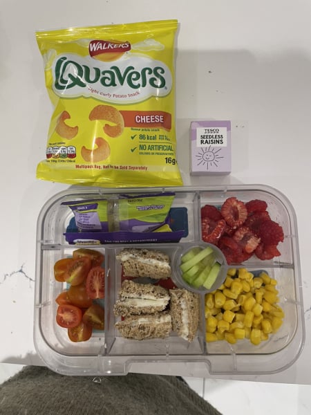 2 year old’s packed lunch ideas