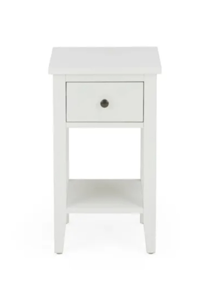 Help finding slim stylish bedside to go with these?