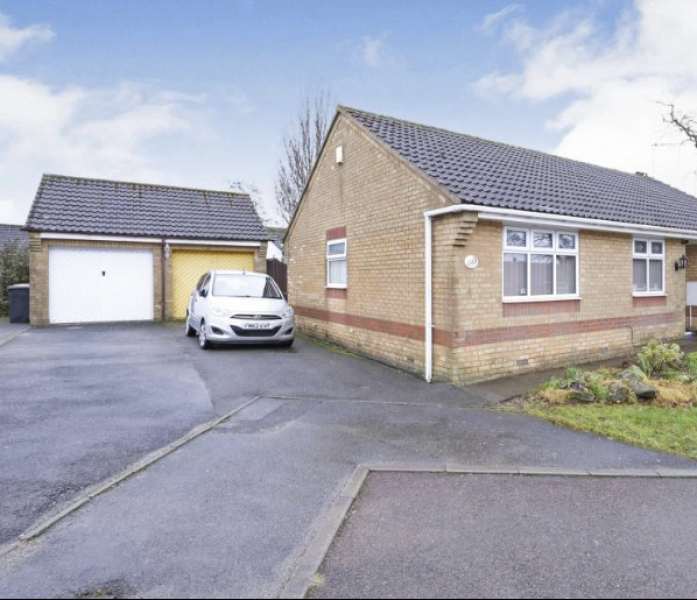 Semi detached garage