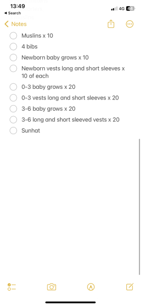 Having a baby in May, please help with my list!