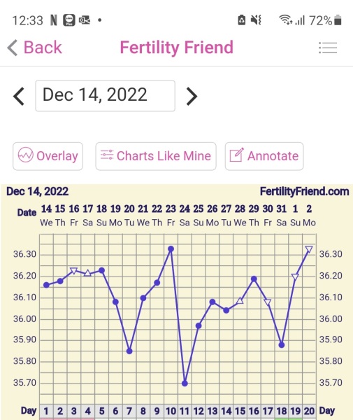 BBT charting...those who are experienced please help!