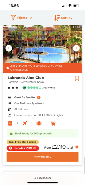 To ask any of you savvy savers to help me find a holiday?