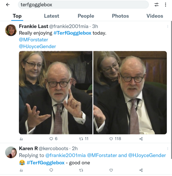 31 Jan 15:15  Women & Equalities Committee - Scottish GRR Bill