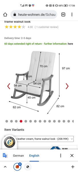 I'm looking for a rocking chair 
