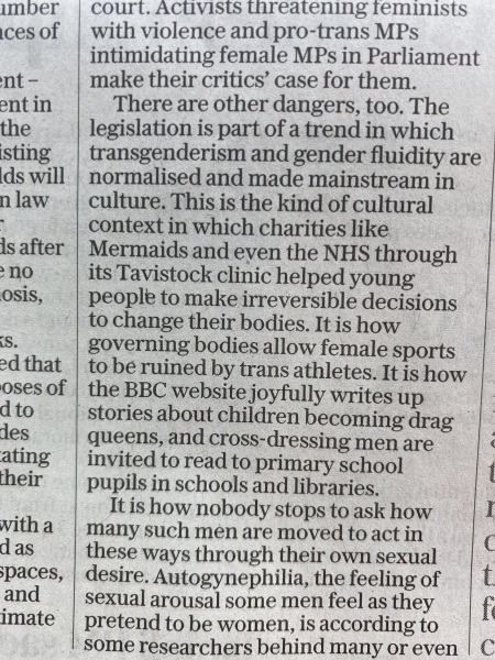 Nick Timothy in the Telegraph on the GRR