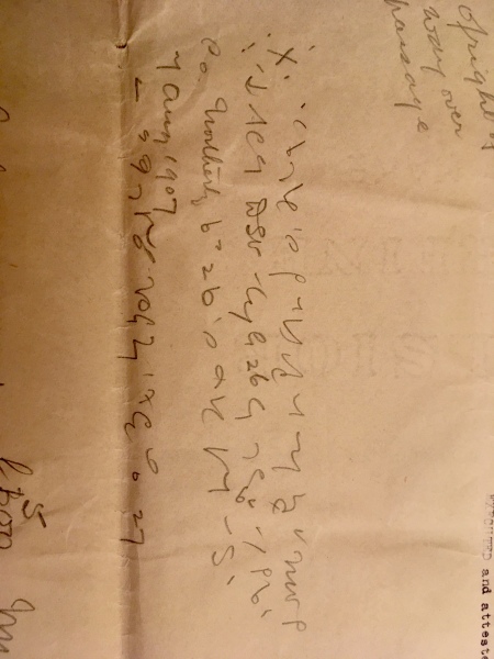 Can you read shorthand? Help with house deeds from 1919