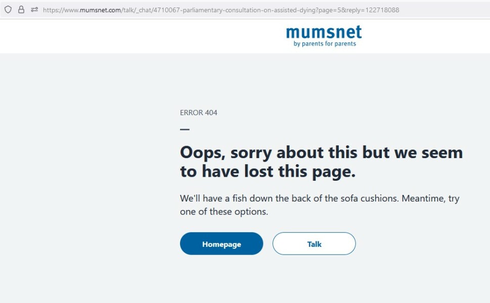 The Assisted Dying thread is NOT about a petition