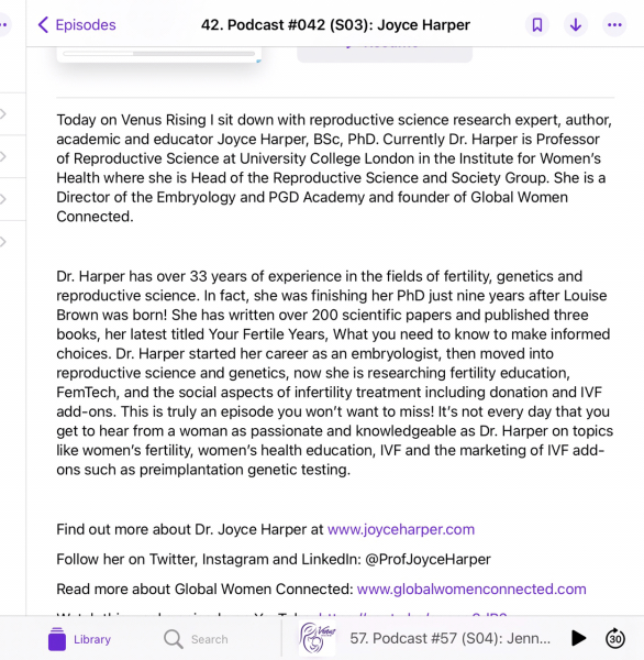 To ask what podcasts you listen to?