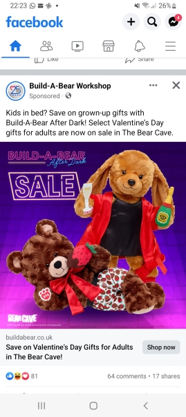 To think X rated Build a Bear is fucking weird