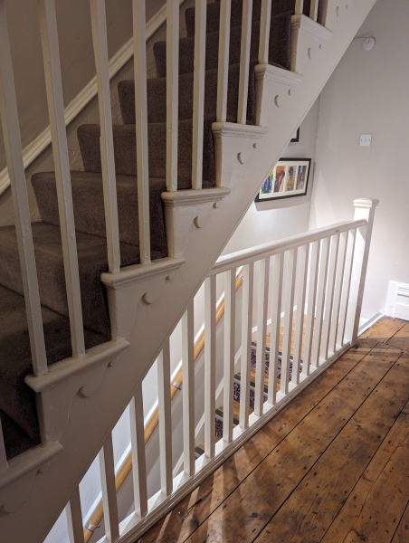 Can I see under your stairs?