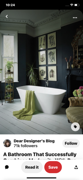 Bathroom ranges- classic without being "ye olde bathroom"