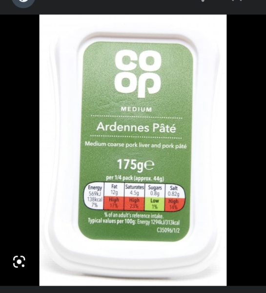 Surely nobody can eat a pack of pate?