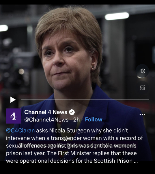 Nicola Sturgeon should be a contortionist…