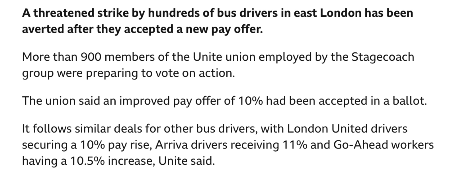 To think strikes won’t achieve anything in the UK