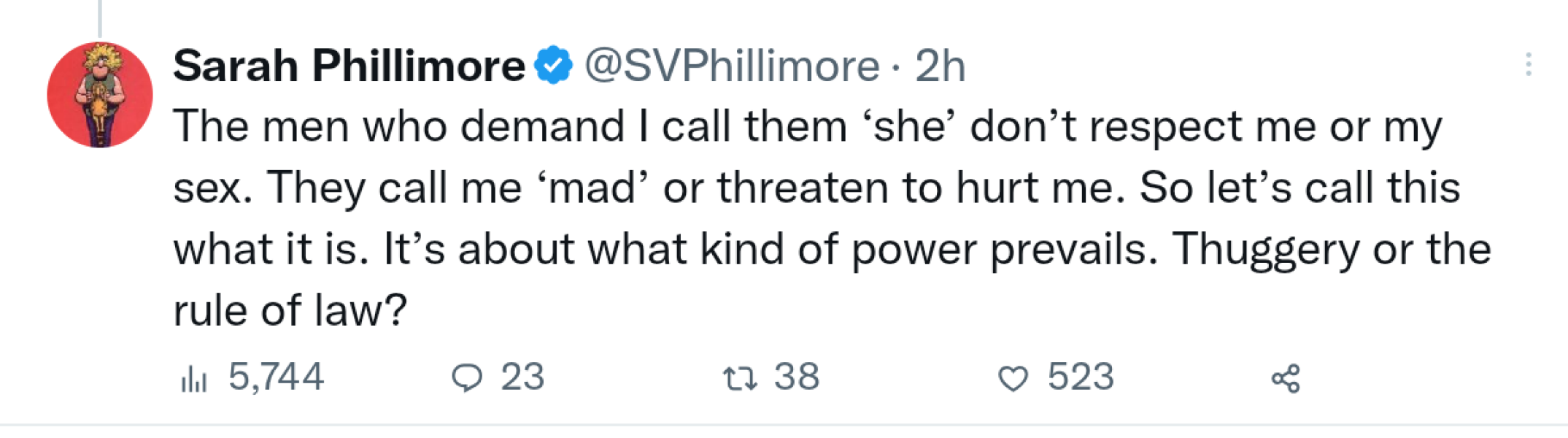 Sarah Phillimore and Robin Moira White interviewed by Andrew Doyle