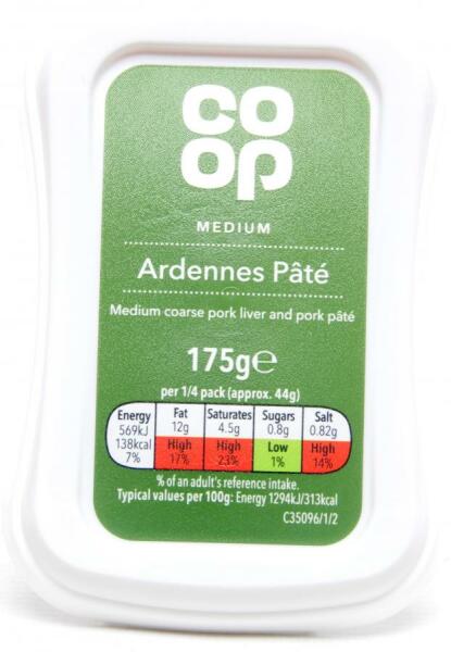 Surely nobody can eat a pack of pate?