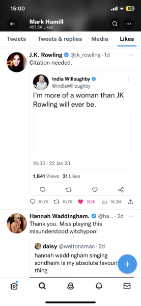 India Willoughby: I am more of a woman than JK Rowling will ever be