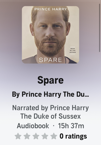 According to Audible he is narrating it himself 
