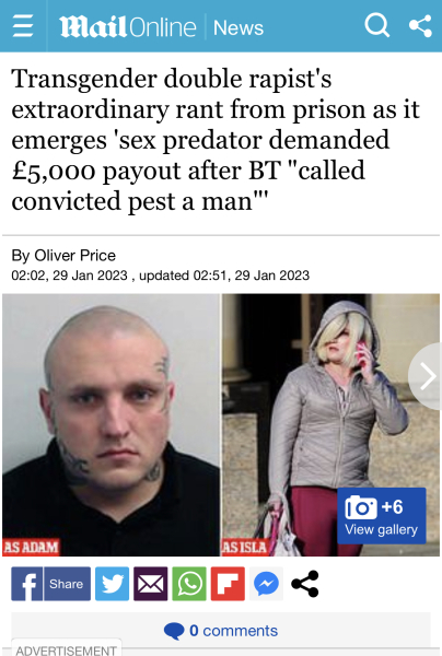 Female Newspaper Journalists Deliberately Breaking IPSO Trans Rules: A thread. 