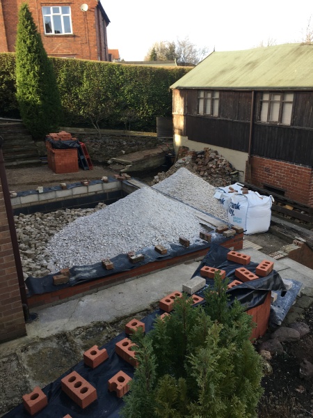 Self build extension 