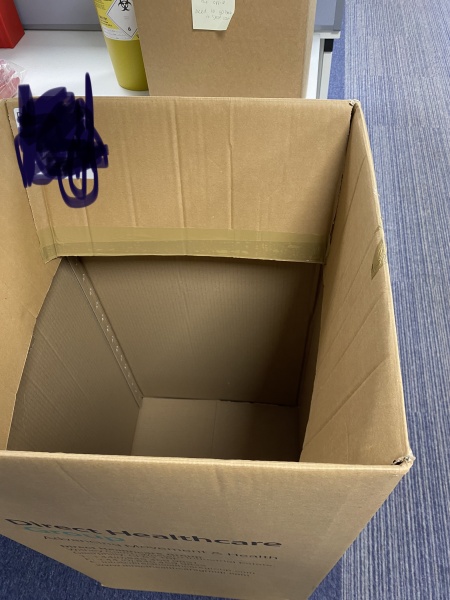 There’s a really big empty box at work that I could fit in. 