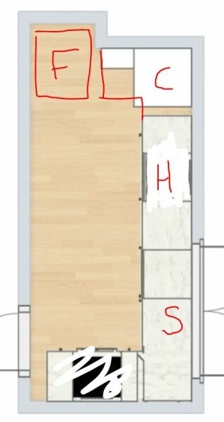 kitchen dilemma - work surface or storage?