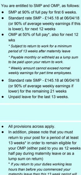 Maternity Package - Can someone help me understand what this offer means?