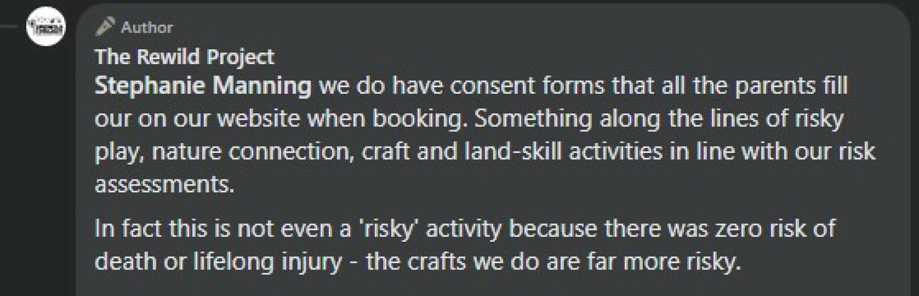 To think this charity deserve prosecution for being so bloody stupid? 