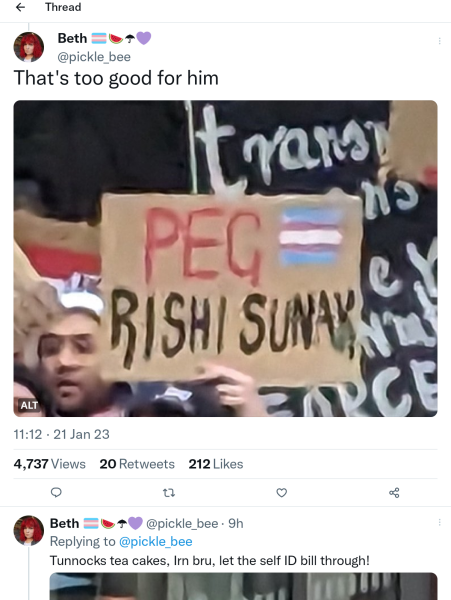 SNP demo - 'decapitate t*rfs'