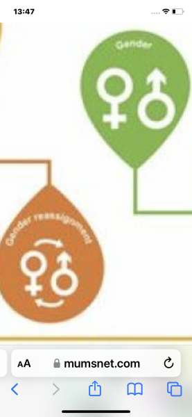 Please help! Gender not sex on a school 'protected characteristics' poster, just spoken to the Head!